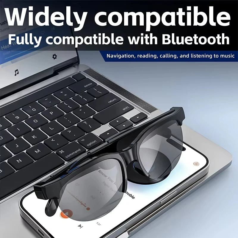 Wireless Headset Glasses | نظارات سماعة لاسلكية ذكية